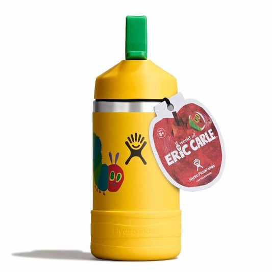 kids-12-oz-bottle-world-of-eric-carletm-t8 le26-w12-1000-kids-12-oz-wide-straw-cap-and-boot-yellow-caterpillar-straight-lid-open-withtag.jpg