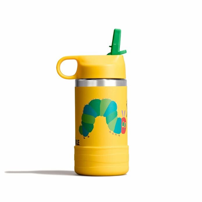 kids-12-oz-bottle-world-of-eric-carletm-t8 le26-w12-1000-kids-12-oz-wide-straw-cap-and-boot-yellow-caterpillar-straight-sideview_1.jpg